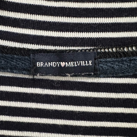 Brandy Melville Striped Tee - Picture 2 of 2